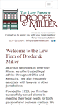 Mobile Screenshot of drodermiller.com